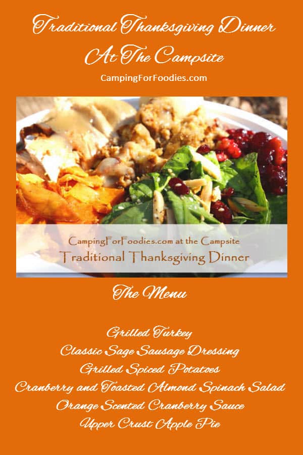 Have A Traditional Thanksgiving Dinner At The Campsite - Camping For Foodies .com