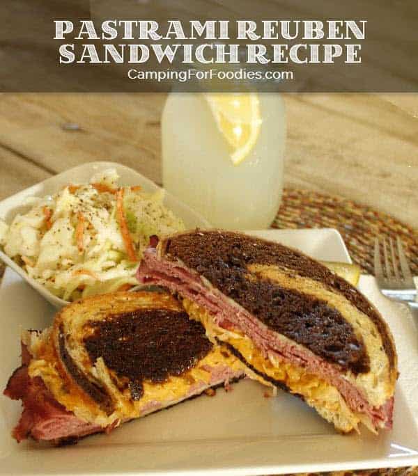 Pastrami Reuben Sandwich Recipe - Camping For Foodies .com