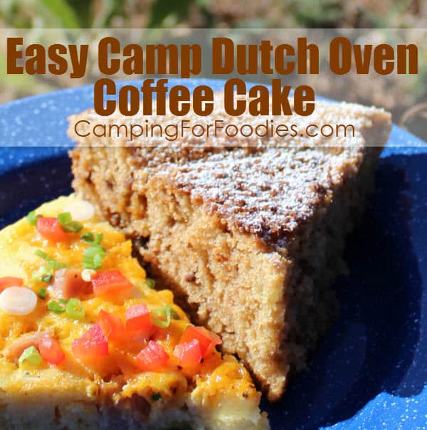 Easy Camp Dutch Oven Coffee Cake Recipe Camping For Foodies .com