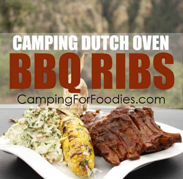 Campfire Dutch Oven Pork Ribs! 