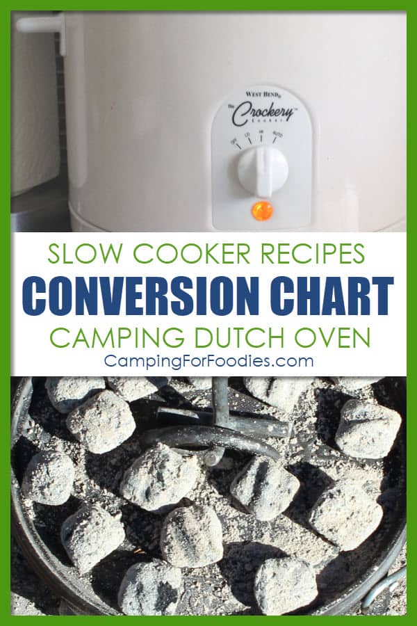 Oven To Slow Cooker Conversion Chart