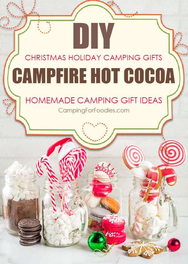 Handmade DIY Camping Gifts Are Inexpensive Personalized Creative Homemade Camping Gift Ideas For The Christmas Holiday by CampingForFoodies!