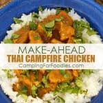 Make-Ahead Dutch Oven Thai Campfire Chicken Recipe by CampingForFoodies
