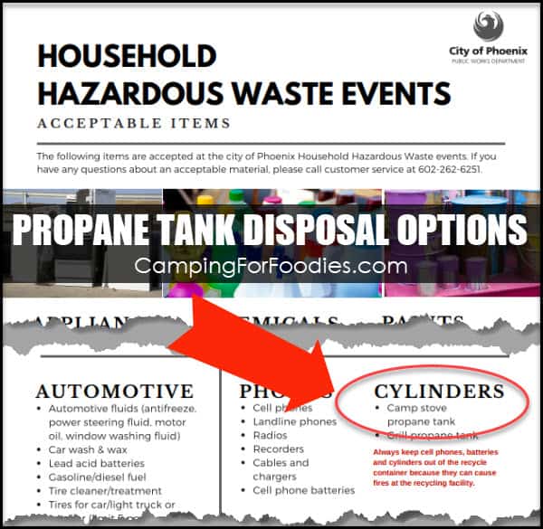 How Do You Dispose Of Empty Propane Tanks My Bios