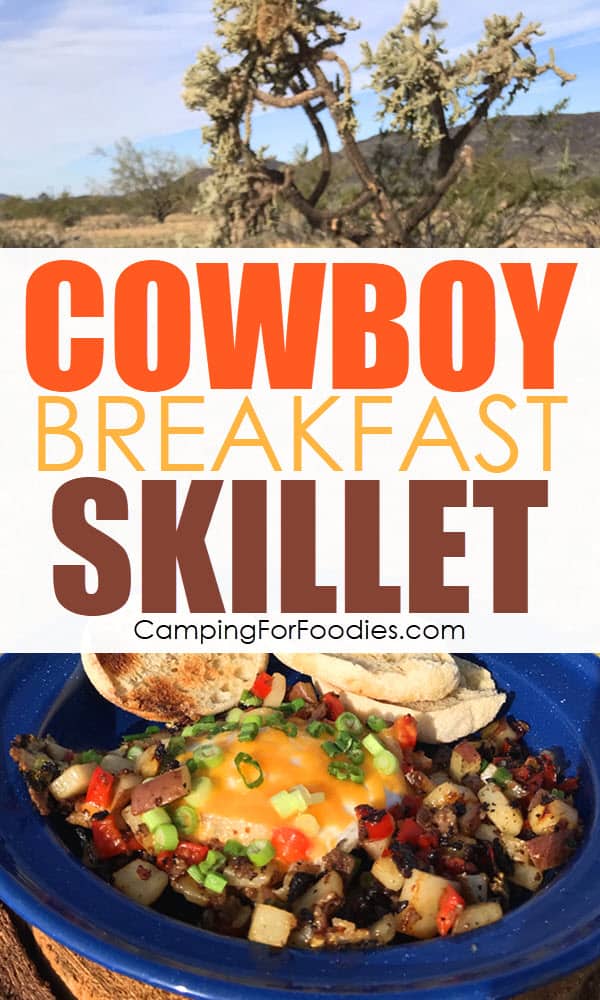 Campfire Skillet Breakfast, Camping Recipes